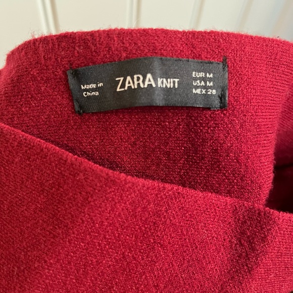ZARA KNIT SKIRT - Women’s M - Picture 3 of 3